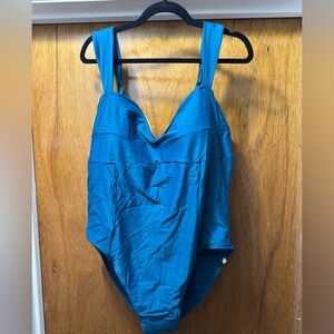 Summersalt Teal One Piece Swimsuit
